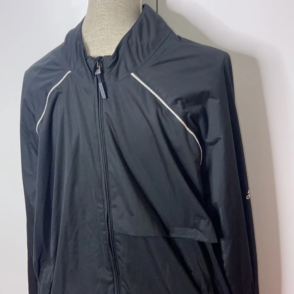 Adidas Black Climaproof Golf Men’s Jacket NWOT 2XL